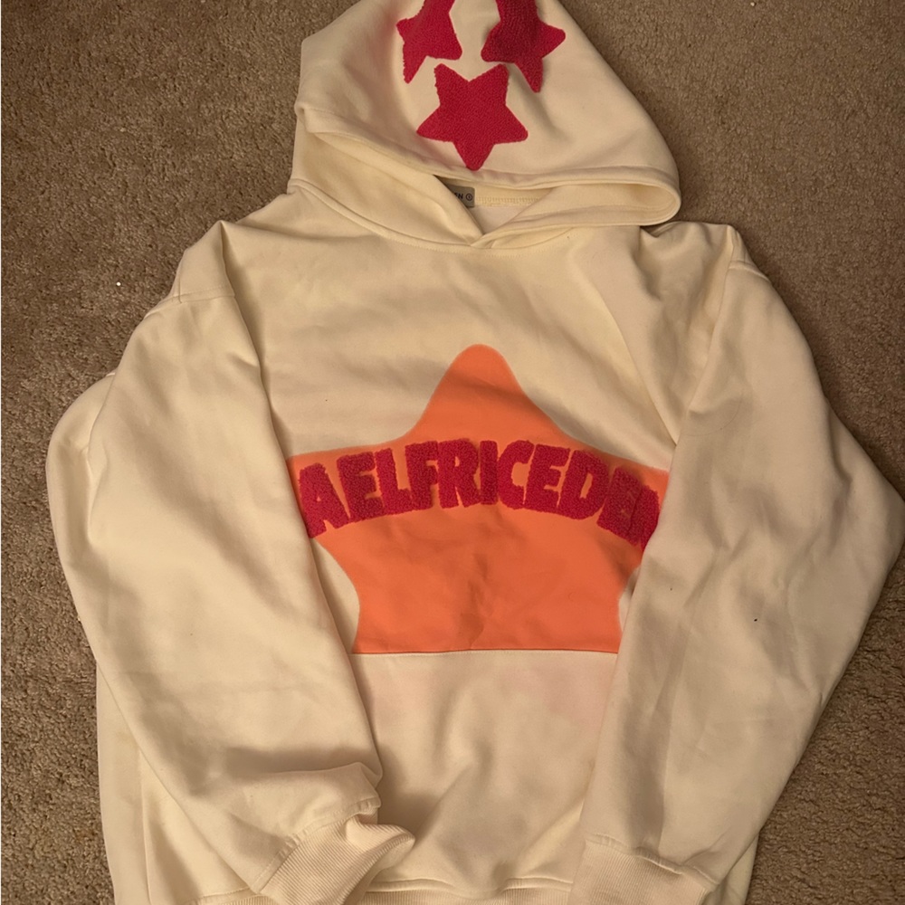 aelfric eden pink star hoodie